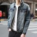 Loom 2025 Spring Autumn Casual Loose Street Style New Korean Version Men's Denim Jacket Trendy European American_mkmklike.com