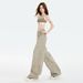 Wholesale American Retro High-waisted Loose Wide-leg Pants With Tie-dye Print, Niche Design Straight-leg Jeans For Women_mkmklike.com