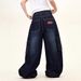 Vintage Cat Whisker Washed Distressed Jeans For Men & Women - Relaxed Fit Wide Leg Cargo Pants With Large Pockets_mkmklike.com