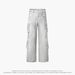 Men's Clothing Dirty And Old Retro Street Fashion High Street Loose Multi Pocket Decoration Personality Jeans Trousers_mkmklike.com