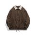 Factory Direct Supply Japanese Style Casual Patchwork Vintage Lapel Jacket Men's 2024 Spring New Three-Dimensional_mkmklike.com