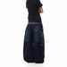 Lightning Bolt Embroidered Distressed Jeans - Baggy Wide-Leg Men's Pants With Washed Vintage Look (S-XXXL, Summer Streetwear)_mkmklike.com