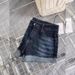 Petite Women's Low Waisted Rolled Up Denim Shorts, 2026 Summer New Style, Hot Girl Style, Stretchy, Tight Fitting, Slimming, Versatile Hot Pants_mkmklike.com