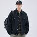 Men's Clothing Dopamine Pink Denim Jacket Men's Autumn And Winter Style Tasute Workwear Autumn Casual Jacket_mkmklike.com