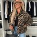 Retro Vintage Leopard Print Jacket For Women - Loose Fit Casual Coat With Stylish Design, Comfortable Polyester Blend, S-XXL_mkmklike.com
