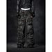 Vintage Washed Multi-Pocket Cargo Jeans Loose Fit Straight Leg Pants for Men Streetwear Denim_mkmklike.com