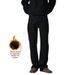 Men's Stretch Jeans Fleece Lined Loose Straight Leg Winter Jeans Shipping_mkmklike.com