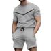 Men's Clothing round neck t-shirt short sleeve men's NK youth casual sports men's suit_mkmklike.com