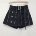 Personalized Pocket Zipper Design Army Green Denim Skirt Pants Women's Summer High Waist A Line Slim Two Piece Hip Skirt_mkmklike.com