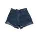 Summer Style High-Waisted Loose Fit Frayed Denim Shorts for Women Korean plus Size Slimming Wide Leg Hot Pants_mkmklike.com