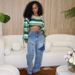 High-Waisted Stretch Denim Jeans – Streetwear Button Accent Straight Leg Pants With Patchwork Design (S-3XL)_mkmklike.com