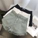 Women's High-Waisted A-Line Denim Shorts Summer American Style Hot Girl Loose Fit Slimming Wide Leg Frayed Hem Hot Pants_mkmklike.com