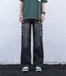 American High Street Ink-Splattered Straight-Leg Jeans For Men, Stylish Versatile Loose Slimming Wide-Leg Pants_mkmklike.com