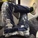 Personalized Printing European And American Splicing Beggar Ink-splashing Jeans Men's Slim-fitting Small Feet Ripped Trendy Brand_mkmklike.com