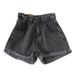 Women's High-Waisted Slimming Denim Shorts Korean Style Loose Wide Leg Summer 2021 Trendy Rolled up Hot Pants for Students_mkmklike.com