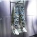 Men's Slim Fit Patchwork Jeans Blue Washed Distressed Elastic Waist Jogger Pants Trendy Spring Style_mkmklike.com
