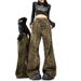 Korean-style Washed Leopard Print Jeans For Women, 2025 Autumn New Model, High-waisted, Drapey, Loose, Slimming,_mkmklike.com