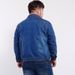 Large Size Men's Versatile Simple Denim Jacket Men's Street Fattening Plus Size Foreign Trade Denim Jacket Men's Clothing Trend_mkmklike.com