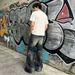 Retro Harajuku Washed Distressed Jeans for Men Loose Slightly Flared Long Punk Fashion Streetwear European American Style_mkmklike.com