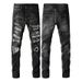 Men's Clothing European And American Trendy Men's High Street Men's Jeans Slim Fit Ripped Men's Skinny Pants For Delivery 852_mkmklike.com