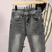 Men's Slim Straight Gray Jeans | Classic Fit With Signature Leather Patch | Comfort Stretch Denim For Everyday Wear_mkmklike.com