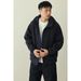 Winter Minimalist Style Patchwork Fleece Hooded Cotton Comfortable Versatile Fashionable Elegant Men's Casual Jacket_mkmklike.com