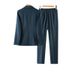 Women's Clothing high end dark blue! Slim suit slim suit jacket + cigarette pants suit for women_mkmklike.com