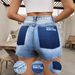 "Trendy Denim Shorts For Women – High-Waisted Straight Cut Casual Summer Shorts_mkmklike.com