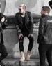 Men's Clothing Fashion High Street Men's Slim Fit Ripped Jeans Mid Weight Polyester Skinny Trousers Cropped Length_mkmklike.com