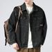 2025 Spring And Autumn Brand Cowboy Men's Trendy Collar Loose Rascal Handsome Work Style Casual Jacket_mkmklike.com