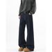 Men's Clothing American Cleanfit High Street Wide Leg Jeans For Men, New Spring/autumn 2025 Style, Loose Washed Floor Length Trousers._mkmklike.com