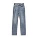 Men's Vintage 517 Inspired Cleanfit Jeans - Slim Bootcut Washed Denim Pants With Stretch For Retro Style_mkmklike.com