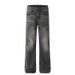 2025 New American Style Wide-Leg Washed Vintage Design High-End Men's Straight Loose Jeans Ins Long Pants_mkmklike.com