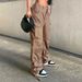 Women's Clothing Street Hip Hop Style Denim Work Trousers Casual Pants Trend_mkmklike.com