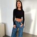 Vintage High Waist Cargo Jeans For Women, Wide Leg Baggy Pants With Drop Hem, Streetwear Fashion, Retro Denim Trousers With Multiple Pockets_mkmklike.com