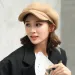 Hot Sale Auutmn Hats for Solid Plain Octagonal Newsboy Cap Men Ladies Casual Wool Hat Winter Beret Women Painte High Quality_mkmklike.com