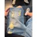 Men's Clothing Men's Style Straight Leg Cargo Shorts Thin Loose Fit Trendy Brand Patchwork Jeans Summer Style Five Point Pants_mkmklike.com