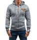 New men's fleece cardigan round neck jacket, new hoodie 8_mkmklike.com