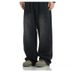 Vintage Washed Distressed Denim Jeans For Men | 90s Grunge Baggy Pants | High-Street Oversized Streetwear & Retro Aesthetic_mkmklike.com