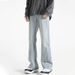 Nordmann American Style Trendy Brand Vibe Flared Jeans For Men, Autumn And Winter Straight Pants, High Street Fashion Retro Loose_mkmklike.com