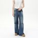 Men's Clothing American Oversize Washed And Ripped Design With Distressed And Bleached Street Jeans_mkmklike.com