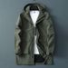 Lunar Apex 2024 New Men's Youth Trendy Plus Size Oversized Mid-Length Stand Collar Hooded Trench Coat Jacket_mkmklike.com
