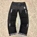 Men's Clothing European And American Style Men's Y2K Patchwork Painted Star Print Fashion Straight Leg Jeans_mkmklike.com