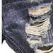 Men's Retro Ripped Denim Shorts Lightweight Summer Trendy Street Style Loose Fitting Straight Leg Five Point Pants_mkmklike.com