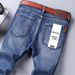 Men's Premium Winter Dress Jeans - Slim Straight Fit, Stretch & Business Casual For Modern Professionals (Blue & Charcoal)_mkmklike.com