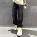 Fashion Trendy Brand Loose Washed Jeans Men's 2026 Spring And Autumn New Trend Straight Casual Versatile Long Pants_mkmklike.com