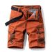 Men's Clothing Summer Men's New Pattern Washed Workwear Shorts Outdoor Leisure Loose_mkmklike.com