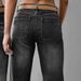 K New Women's Straight Leg Loose Versatile Denim Jeans_mkmklike.com