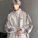 Men's Spring And Autumn Jacket With Collar, Striped New Style, Youth Long-Sleeve Sweatshirt, Cool Loose Fit, Couple_mkmklike.com