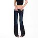 Women's European American Retro Low Rise Flared Jeans Y2K Street Style Slim Fit Autumn Washed Casual Cotton Polyester_mkmklike.com